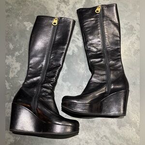 Vintage Marc by Marc Jacob’s Knee-High Wedge Boots